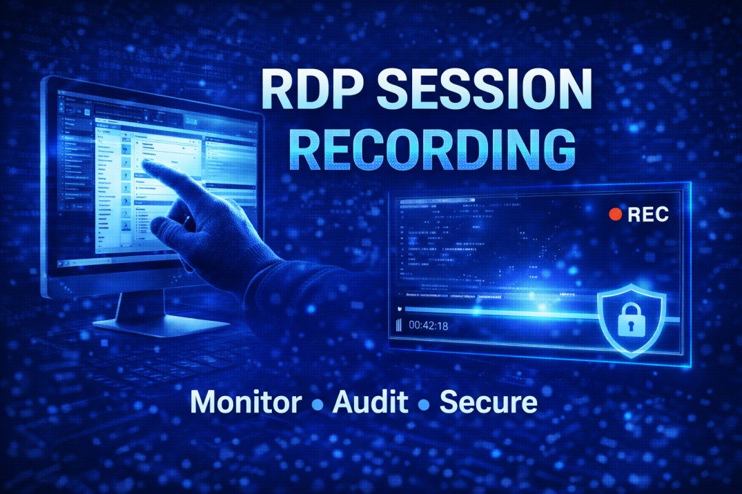RDP session recording