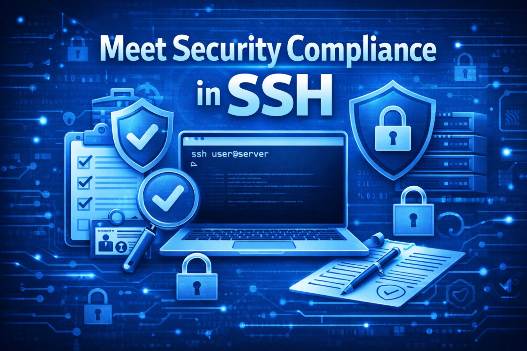 Meet security compliance in ssh