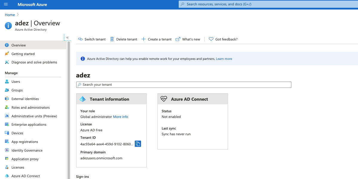 Azure AD