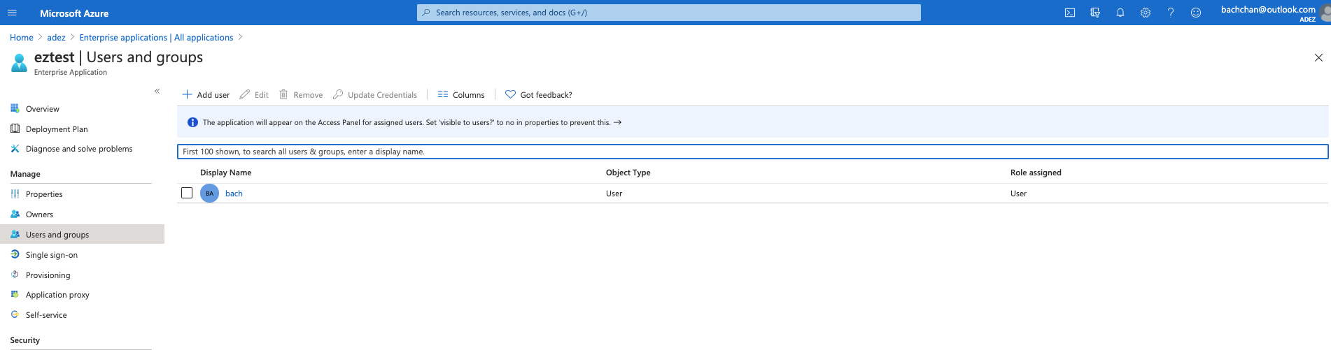SAML Users