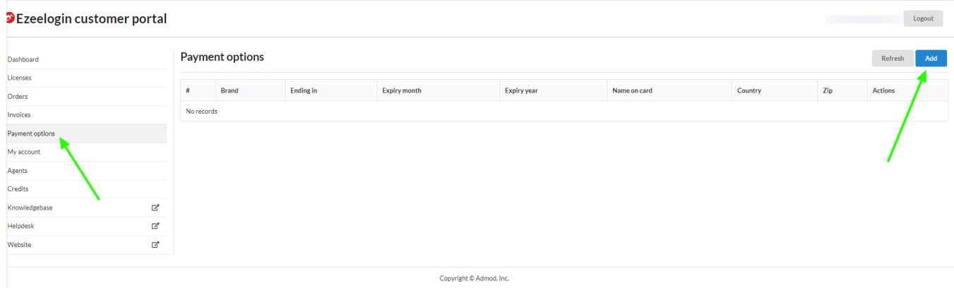 Update Card Details In The New Billing Portal