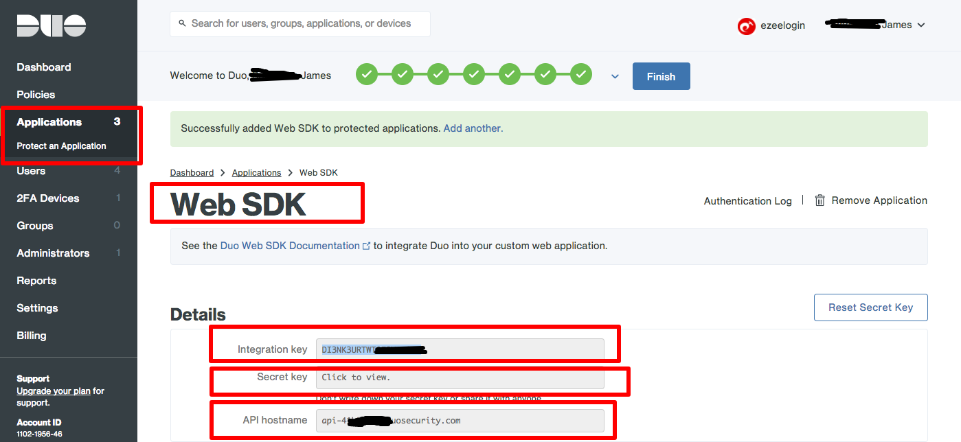 ssh enable duo on mac