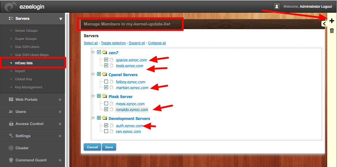 parallel-shell-add-server