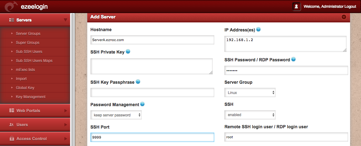 setup tunnelhost